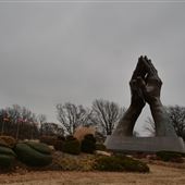 Praying Hands Sculpture